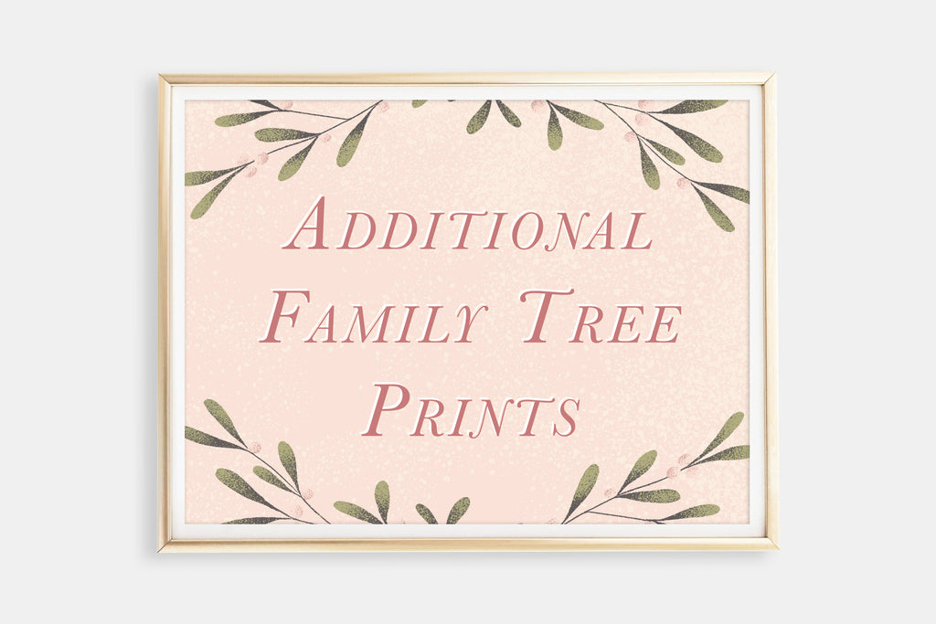 Additional Family Tree Art Print(s)